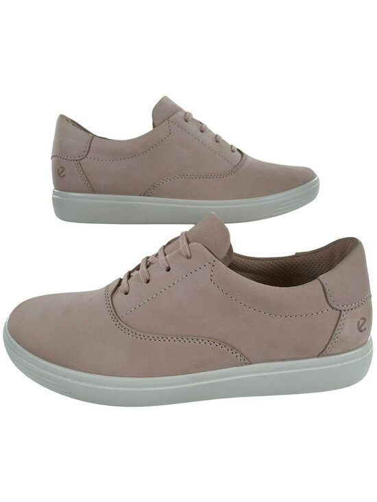 Ecco Shoes - Ecco Soft Classic Rose Dust Sneakers Nubuck Leather Upper Women's Sz 8-8.5 NEW